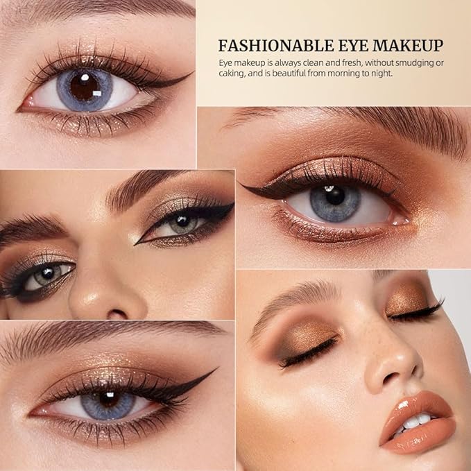 Neutral Nude Brown Eyeshadow Palette–6Matte&Shimmer Shades, Blendable Long-Lasting Eye Shadow Kit for Natural Everyday Makeup, Soft Glam Looks&Mature Eyes, Smooth Formula, Valentine’s Day Gift for Her