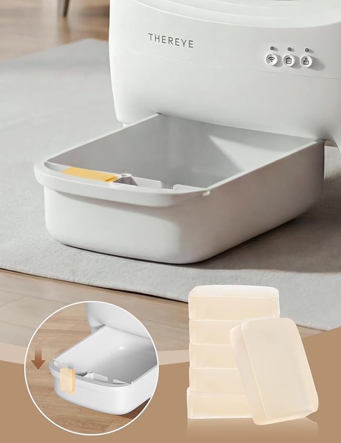 Thereye Cat Litter Box Deodorizer For SC06/SC07/SC08, 6 Pack | Thereye Cat Litter Deodorizer Blocks Control Odors,Last Up To 30 Days,Fit SC06/SC07/SC08 Litter Boxes,Are Easy To Replace.