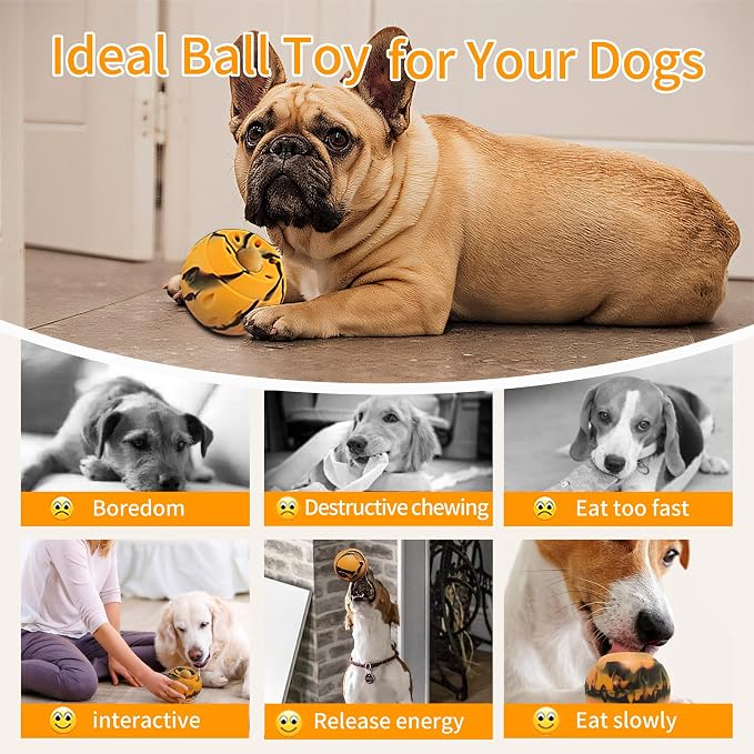 Dog Toys for Medium Dogs, Refillable Frozen Treat Dispenser, Chew Toys
