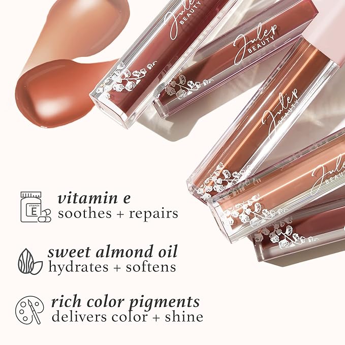 Julep So Plush Plumping Lip Gloss – High-Shine, Non-Sticky Lip Color - Vitamin E for Soothing & Repair – Cruelty-Free, Moisturizing Gloss – No Stress