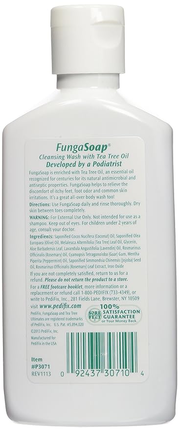 Tea Tree Ultimates FungaSoap Cleansing Wash 6 oz (3 pack)