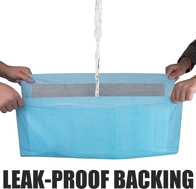 BV Charcoal Puppy Pads XL 320 Count 34"x28" - Leak-Proof Pee Pads for Dogs with 6-Layer Absorbent Design & Built-in Attractant - Dog Pad Extra Large with Charcoal for Odor Control - for Large Dogs