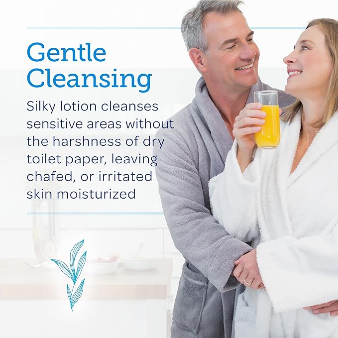 Balneol Hygienic Cleansing Lotion for Women and Men, Soothing Relief to Help With Pain Relief, Itch Relief, and Discomfort for Sensitive Areas, Made in USA, 3 oz