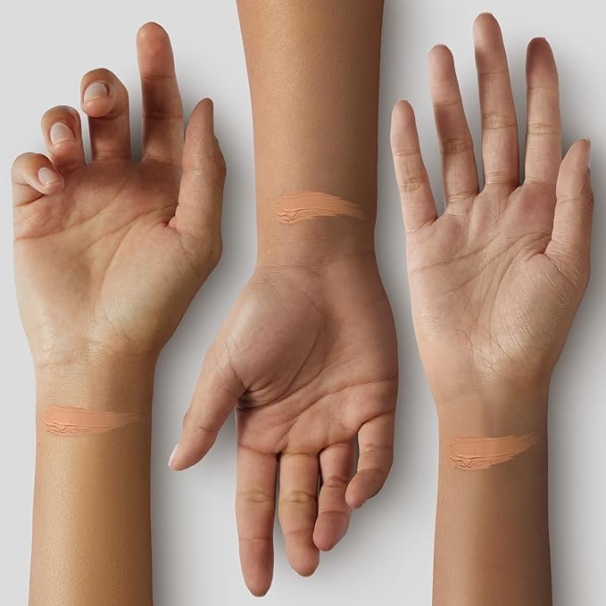 Almay Clear Complexion Acne Foundation Makeup with Salicylic Acid, Medium Coverage, Soft Matte Finish, Hypoallergenic, Cruelty- & Fragrance-Free, Dermatologist Tested, 730 Golden Caramel, 1 fl oz