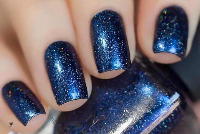 ILNP Unfazed - Blue, Purple Duochrome Holographic Nail Polish