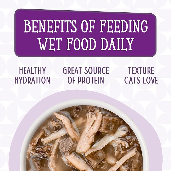 Weruva Cats in the Kitchen, Love Me Tender with Chicken & Duck in Gravy Cat Food, 3oz Pouch (Pack of 12)