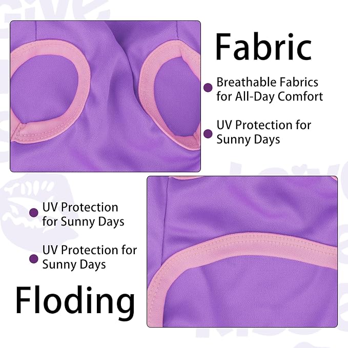 Color-Blocked Dog Tank Top with Playful Heat Transfer Designs – Lightweight Polyester Shirt for Small,MediumDogs, Perfect for Casual Outings.The Angel Purple 2XL