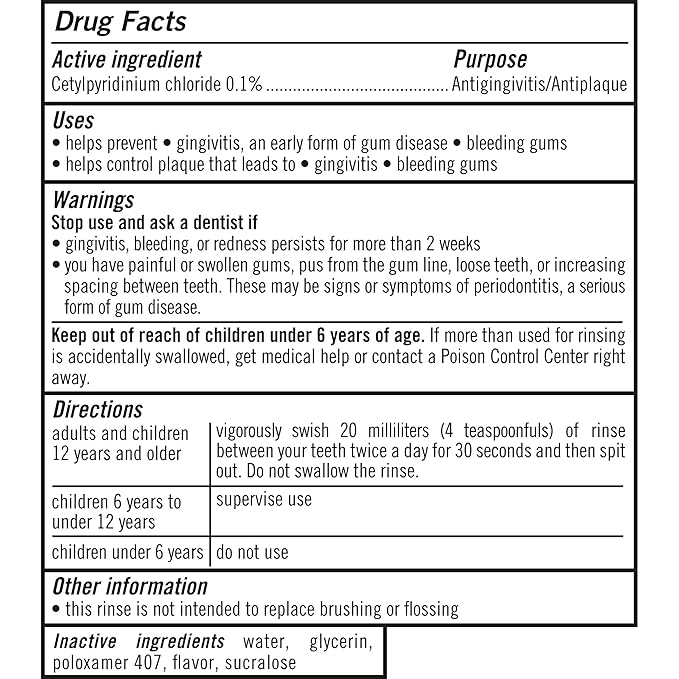 TheraBreath Deep Clean Mouthwash, Antiseptic Benefits, Fresh Mint Flavor, Dentist Formulated, Alcohol Free, 16 fl oz (Pack of 2)