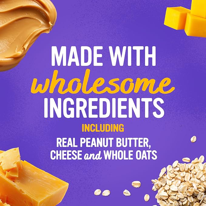 Blue Dog Bakery, More Crunch Assorted Biscuit, Small Dog Treats 5lb Box | Crunchy Oven-Baked Dog Treat Biscuits Bacon Chicken Cheese Peanut Butter, Made with Premium Wholesome Ingredients in the USA