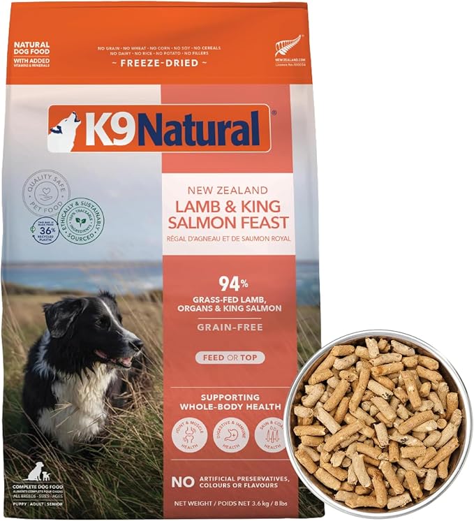 K9 Natural - Freeze Dried High Protein Grain-Free Dog Food Or Topper