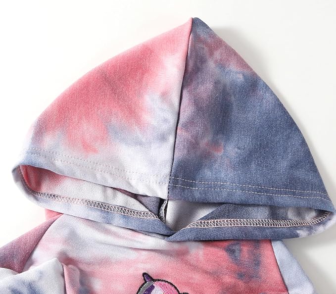 Dog Cotton Tie dye Hoodie Pink Grey Pullover Sweatshirts Soft and Stretch Pets Clothes Hooded for Medium Large Dogs(Pink Grey L)