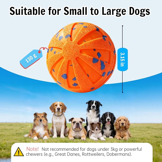Self-Moving Rolling Dog Ball, Interactive Toy, Rechargeable