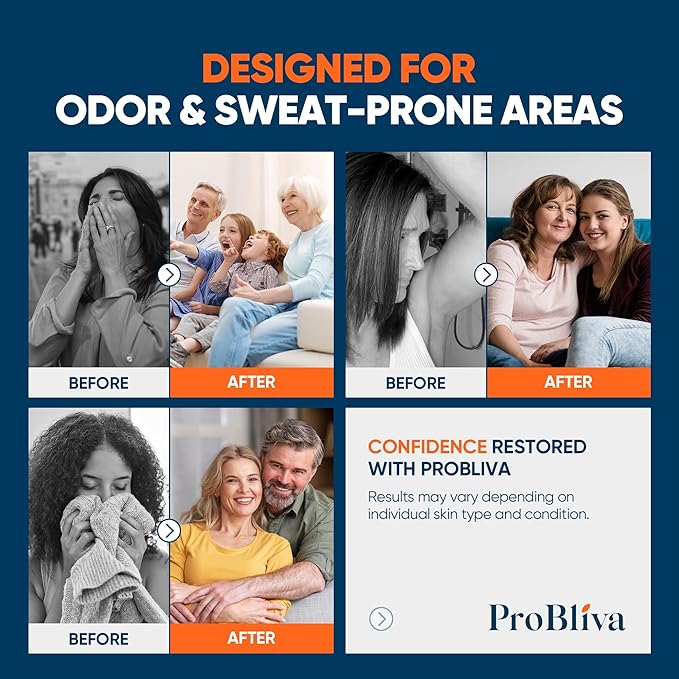 ProBliva Persimmon Body Wash for Aging Odor: Purifying & Deodorizing Body Wash for Older People Smell with Tea Tree Oil & Green Tea - Japanese Odor-Control Eliminator for Adults & Seniors - 33.8 fl.oz