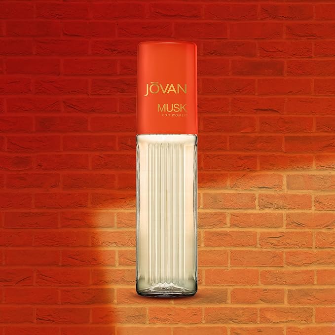 Jovan Musk for Women Eau de Cologne Spray 2 fl oz (Pack of 1), Sexy Perfume for Women, Notes of Jasmine, Amber, and Neroli, Women's Fragrance, Long Lasting, Everyday Fragrance, Travel Size