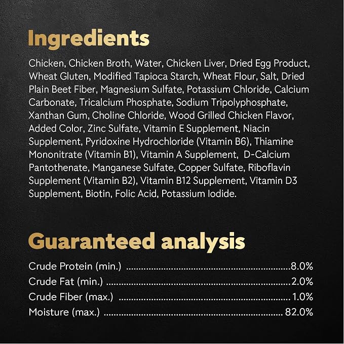 Cesar Filets Mini-Pouch Wet Dog Food, Grilled Chicken, 1.76 oz, 20 Count | Real chicken #1 ingredient, protein-packed, no fillers or artificial flavors, easy peel-and-serve, slow-cooked tender texture