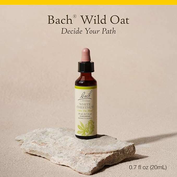 Bach Original Flower Remedies, Wild Oat - Decide Your Path - Natural Homeopathic Flower Essence for Emotional Balance - Vegan, Gluten Free, Sugar Free - 20mL Dropper