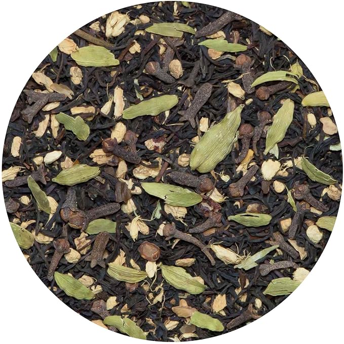 Tiesta Tea - Chai Love, Loose Leaf, Spiced Chai Black Tea, Premium High Caffeinated Blend, Make Hot or Iced & Brews Up to 200 Cups, 16 Ounce Resealable Bulk Pouch