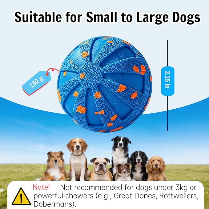 Self-Moving Rolling Dog Ball, Interactive Toy, Rechargeable