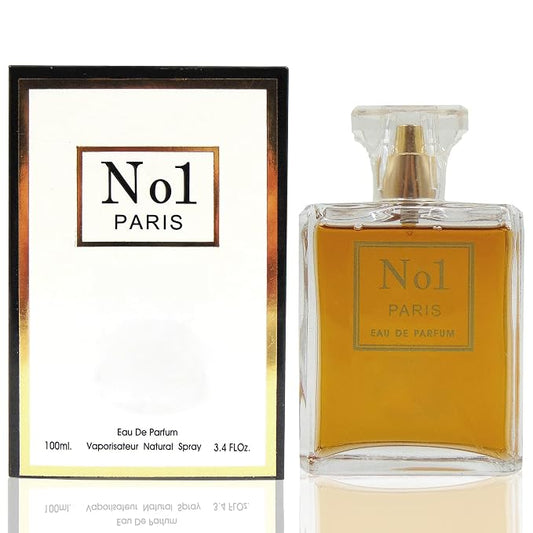 A CENTER NO 1 PARIS Eau de Parfum Spray for Women,Wonderful Gift,Gourmand Fragrance,Daytime and Casual Use,for all Skin Types,a Classic Bottle,3.4 Fluid Ounce