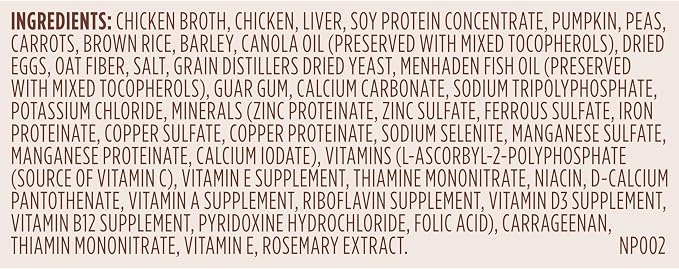 Nutrish Rachael Ray Wet Dog Food Chunks in Gravy Real Chicken & Veggies Recipe,13 oz. Can,(Pack of 24)