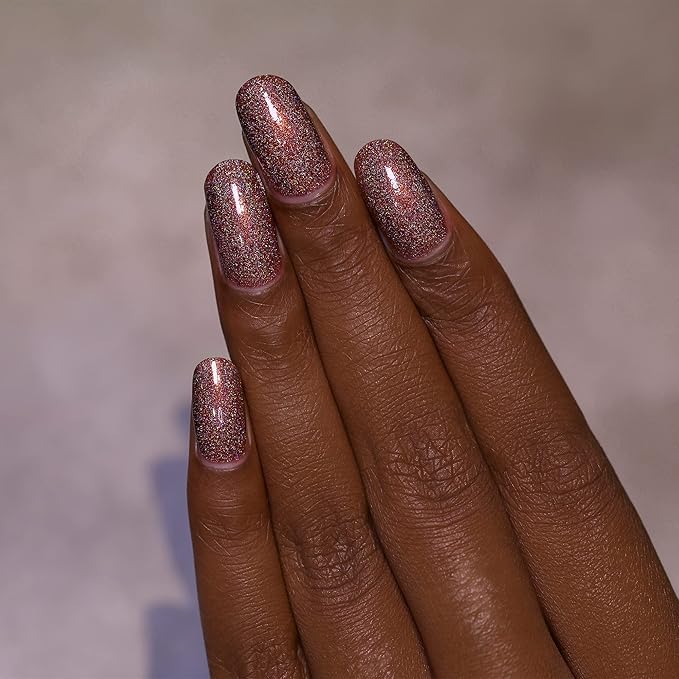 ILNP Brownstone - Luminous Warm Brown Ultra Holo Nail Polish
