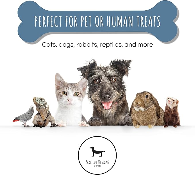 Park Life Designs Dog Treat Jar - Ceramic Dog Treat Container 1.4 Qt (Manor Blue) | Treat Jar with Lid, Keeps Treats Fresh | Stylish Storage Container | Easy-Clean, Dishwasher Safe