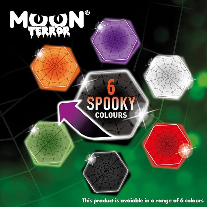Halloween Face Paint Body Paint by Moon Terror - Poison Purple - SFX Make up, Special Effects Make up - 0.40fl oz