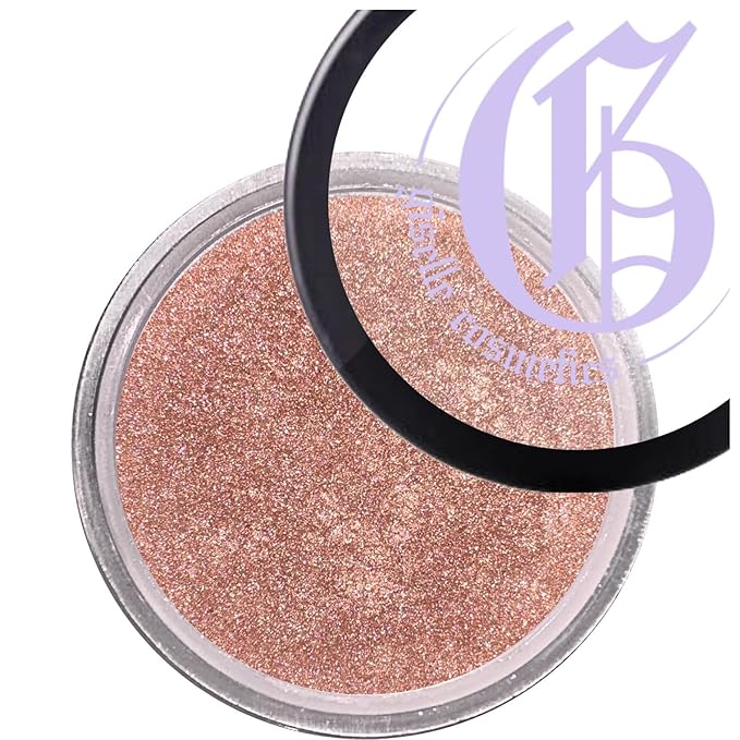 Selfish Bronzer: Organic Makeup Palette with Eyeshadow, Highlighter, Face Powder, Contour, Travel Size - Glow, Gold Digger, Dark Bronzer, Loose Powder