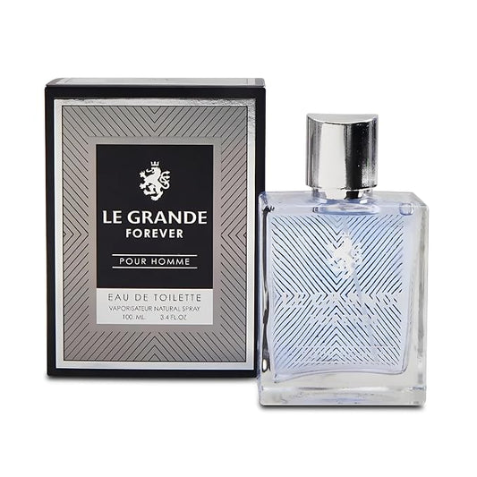 AFLUXE Men's Cologne Le Grande Forever- Eau De Toilette Spray Perfume Fresh Scent 3.4 Fl Oz Daily Used