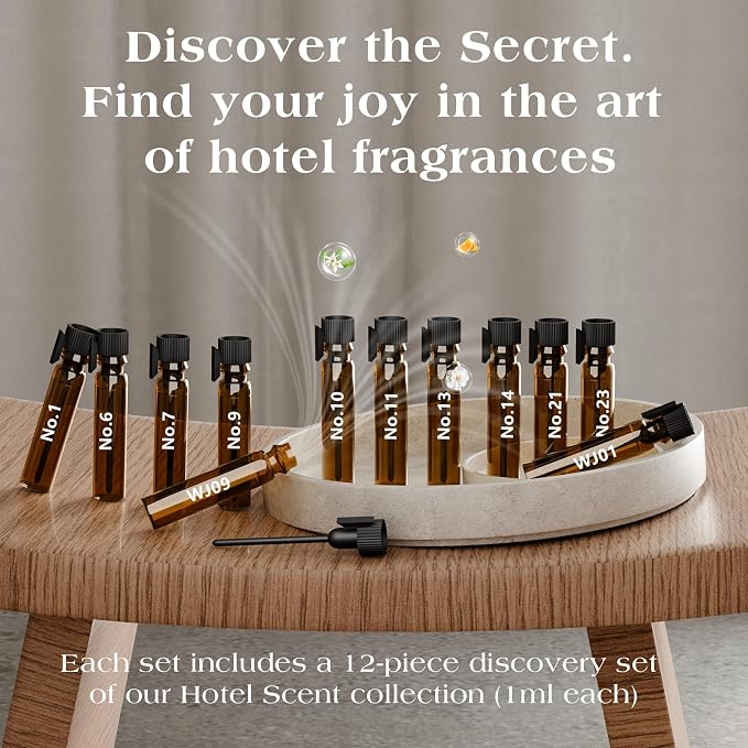 Hotel Diffuser Oil - Inspired by Luxury Scent - Essential Oils 15mL - Luxury Aromatherapy Oil for Waterless Diffuser, Humidifier, Ultrasonic & Reed - 150mL