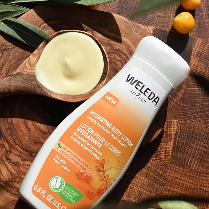 Weleda Hydrating Sea Buckthorn Body Lotion, 6.8 Fluid Ounces (Pack Of 1)