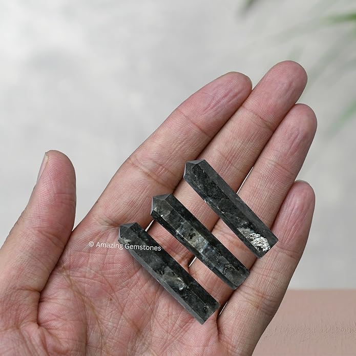 Amazing Gemstone Crystal Points Bulk Healing Crystals & Stones - Premium Single Terminated Healing Wand Point Bulk Crystals for Crafts, Crystal Grid, DIY Work