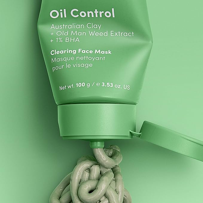 Sand & Sky Oil Control Blemish Clearing Clay Face Mask with Salicylic Acid & Niacinamide - Blemish Fighting Mask, Minimizes Redness, Tightens Pores
