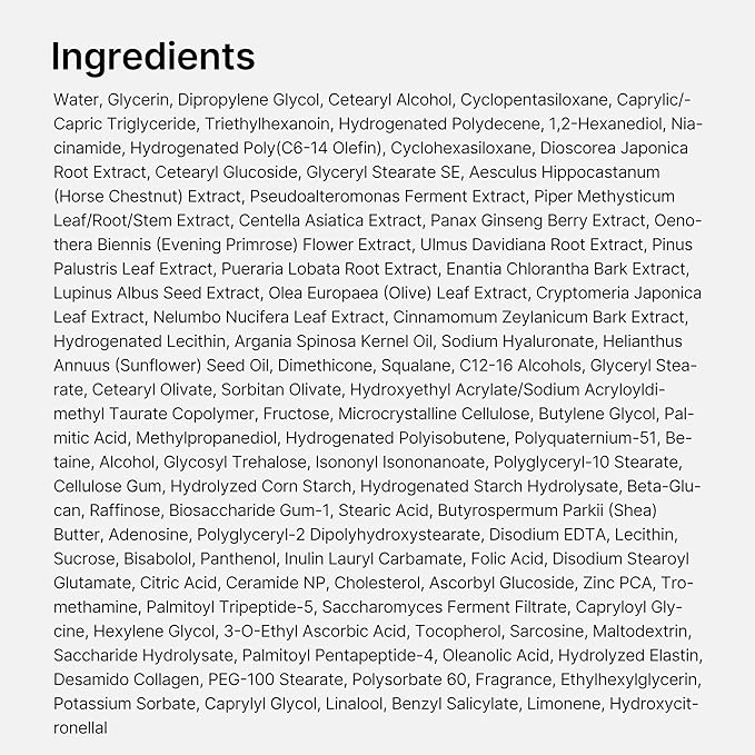 medicube Triple Collagen Cream - Hydrating & Firming Moisturizer with Hyaluronic Acid, Premium Elastin, Shea Butter - Wrinkle Care & Boosts Elasticity - Korean Skincare, 1.69 oz