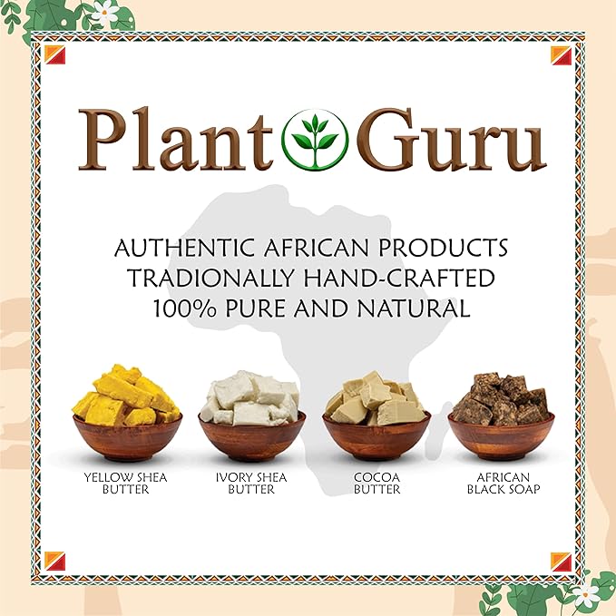 African Shea Butter Raw Unrefined 100% Pure Natural Organic Ivory Grade A - 4 oz - DIY Body Butters, Lotion, Cream, lip Balm & Soap Making Supplies, Eczema & Psoriasis Aid, Stretch Mark Product