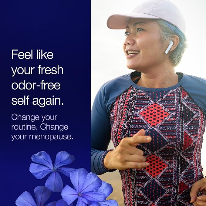 Vagisil Menopause Support Probiotic Mousse Wash, pH Balanced for Mature Microbiome, 24 Hour Freshness, Light Botanical Scent, Gentle Formula For Mature Skin, Sulfate-Free, 6 oz,(Pack of 2)