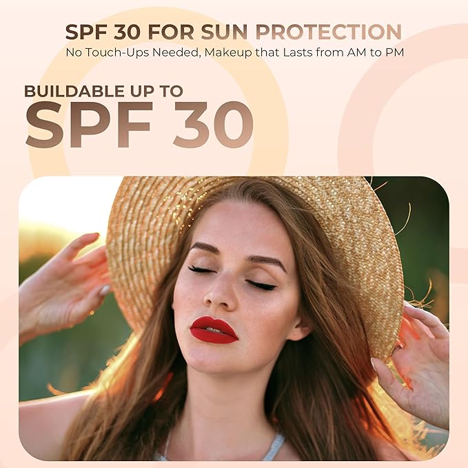FAIR 1 FOUNDATION (5g Sample Size Jar) – Matte Mineral Loose Powder Makeup – Buildable Natural Coverage for Fair Skin Tone – Sweet Face Minerals SPF 30
