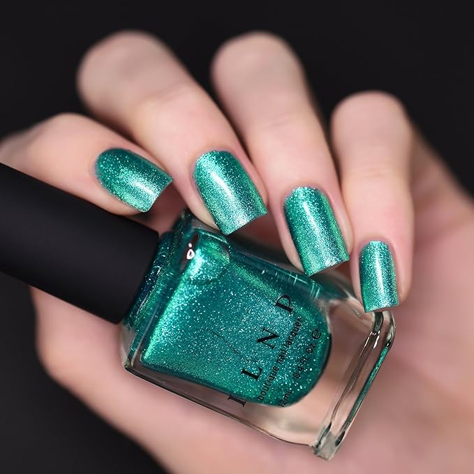 ILNP Funhouse - Carribean Green Ultra Metallic Bright Nail Polish