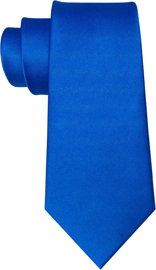 JEMYGINS Solid Color Tie Mens Necktie for Business and Wedding