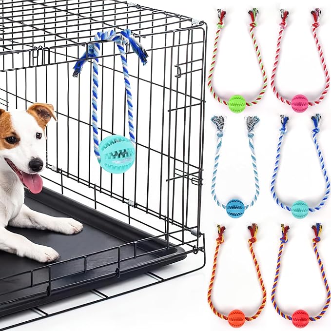 Interactive Dog Toys, Crate Training Aids for Puppies,Light Blue