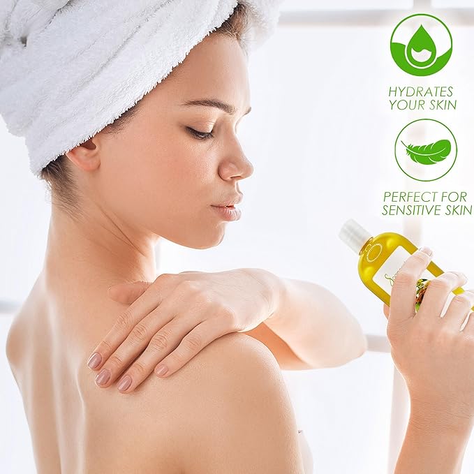 Soapeauty Golden Jojoba Oil USDA Certified Organic | 100% Pure & Natural | Unrefined, Cold Pressed, Hexane Free | Moisturizer for Skin, Face, Body, Hair & Nails - 4 Fl Oz
