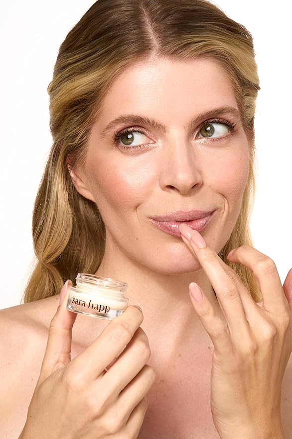 Sara Happ The Dream Slip Overnight Lip Mask Gently Restore, Heal and Renew Lips Overnight with Lip Repair Lipids & Hyaluronic Acid, 0.5 oz.