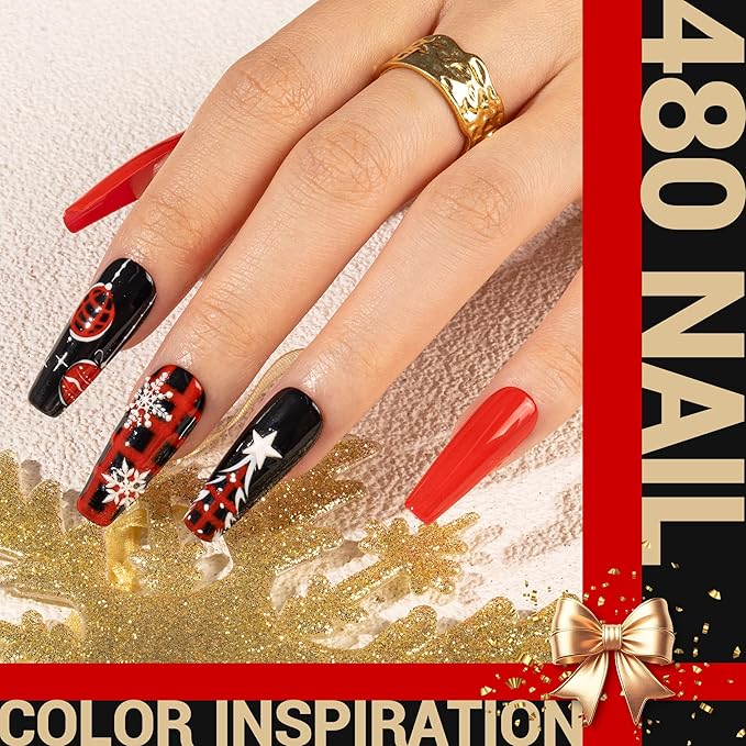 MelodySusie Thick Gel Nail Polish,15ML Black Abyss Color Soak Off UV LED Gel Polish Gift for Women Nail Art Manicure Salon DIY Nail Design Decoration at Home-480
