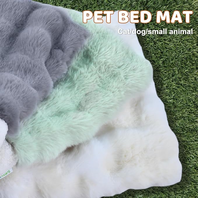 3 in 1 Semi-Enclosed Self Warming Burrow Cat Bed Sleeping Cave | Keep Warming, Machine Washable, Easy to Clean, Soft & Comfortable, Pet Beds fo Cats & Dogs, Cozy Privacy Nook