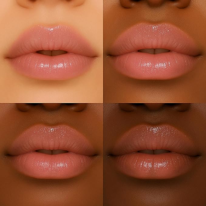 Formless Beauty by Jenny McCarthy – Manifest Lip Gloss (Plum-Mauve Glitter) – Clean, Hydrating, Non-Toxic, Vegan Shine