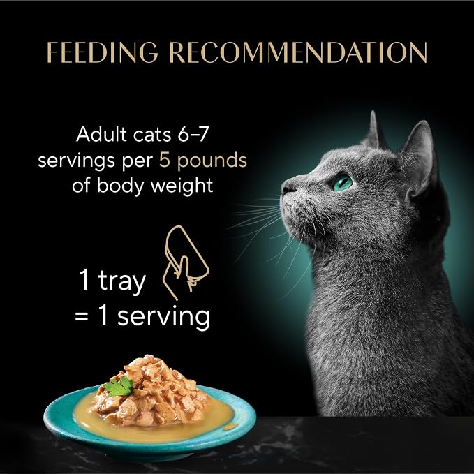 Sheba Gravy Indulgence Wet Cat Food, Whitefish Entree, 2.6 oz, 24 Count | Grain-free, 70% gravy, sustainable fish, no fillers or artificial flavors, complete & balanced, twin-pack trays