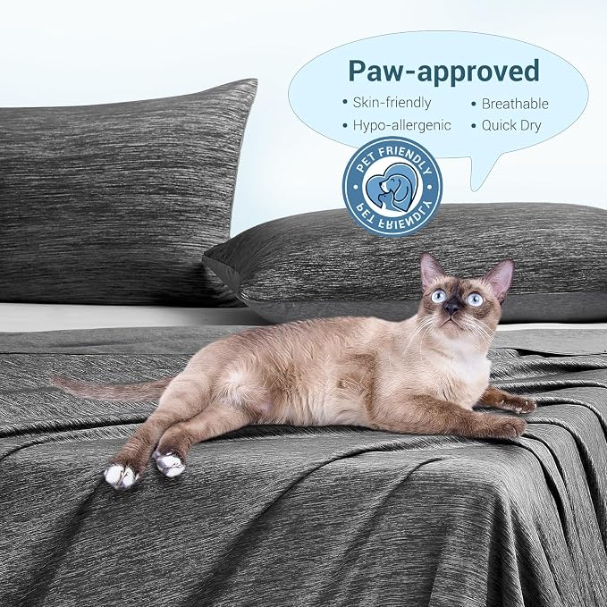 Elegear Arc-Chill® 3.0 Cooling Blanket for Hot Sleepers, King Size, Black | Q-Max>0.5 Cooling Fabric, Absorbs Heat to Keep Body Cool, Lightweight Summer Blankets for Night Sweats & Menopause, 108"x90"