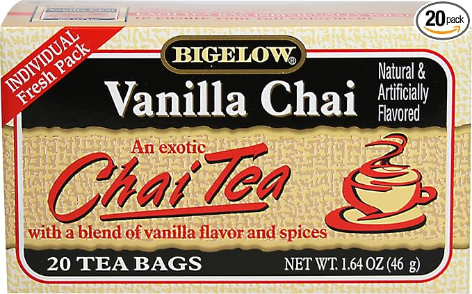 Bigelow Tea Black Tea Vanilla Chai - 20 Tea Bags2