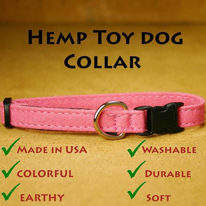 Toy Dog Collars (Pink)