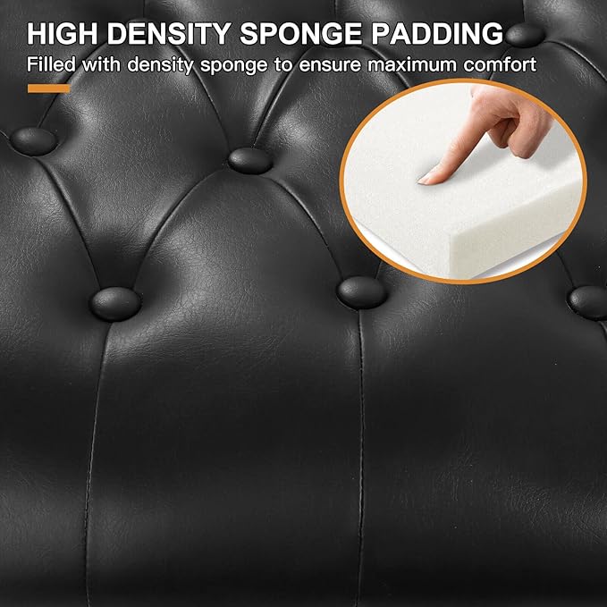 Artist hand Barber Chair All Purpose Hydraulic Recline Salon Chair Beauty Spa Vintage Barber Chair Heavy Duty Chair(Black)